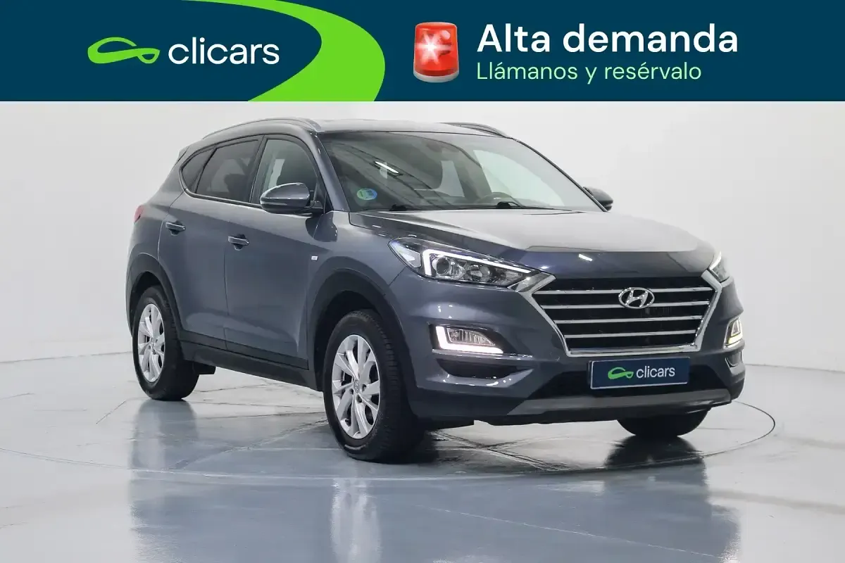 Usado Hyundai Tucson 136 CV (100 kW) 2020 Gris SUV