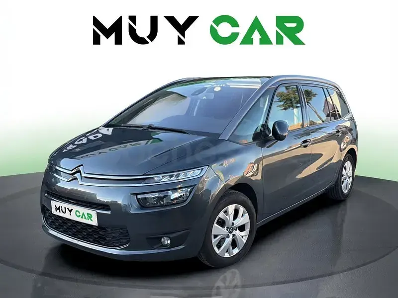 Usado Citroën Grand C4 Picasso PureTech 130 CV (95 kW) 2016 Gris / plata Monovolumen