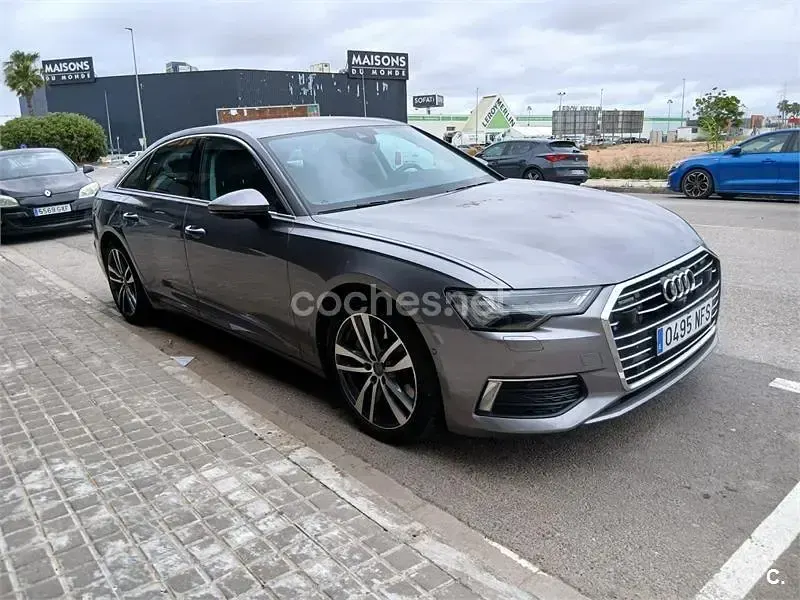 Usado Audi A6 Design 340 CV (250 kW) 2018 Gris / plata Berlina