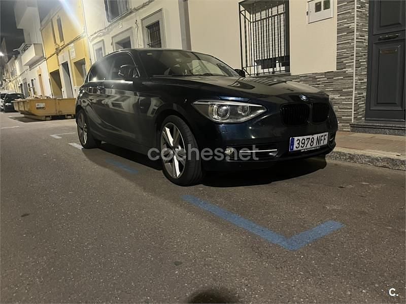 Usado BMW 118 M Sport 143 CV (105 kW) 2013 Azul Utilitario