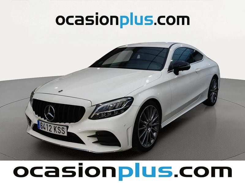 Usado Mercedes C220 AMG 194 CV (142 kW) 2019 Blanco Coupe