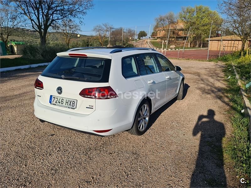 Usado VW Golf VII Sportline 105 HP (77 kW) 2014 Branco Carrinha