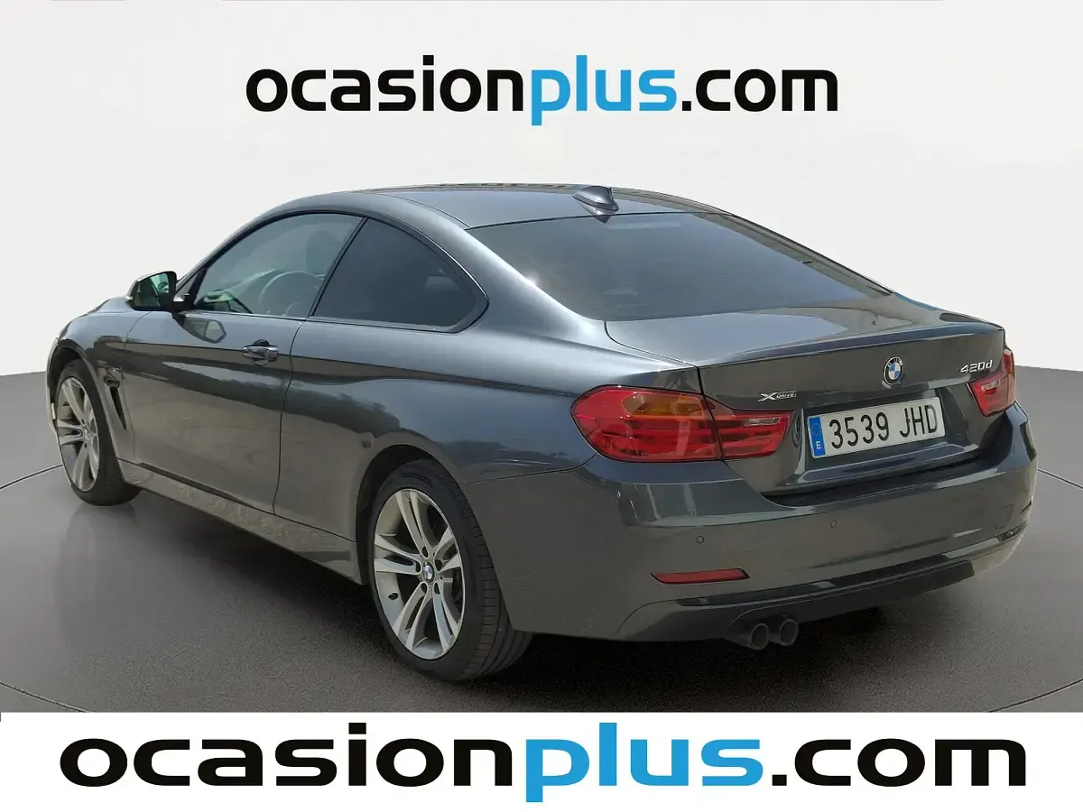 Usado BMW 420 190 CV (139 kW) 2015 Gris Coupe