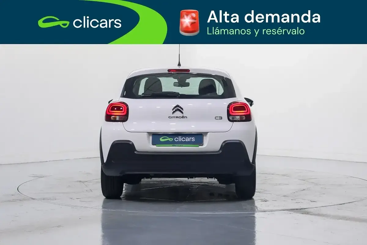 Usado Citroën C3 Live 83 CV (61 kW) 2022 Blanco Utilitario