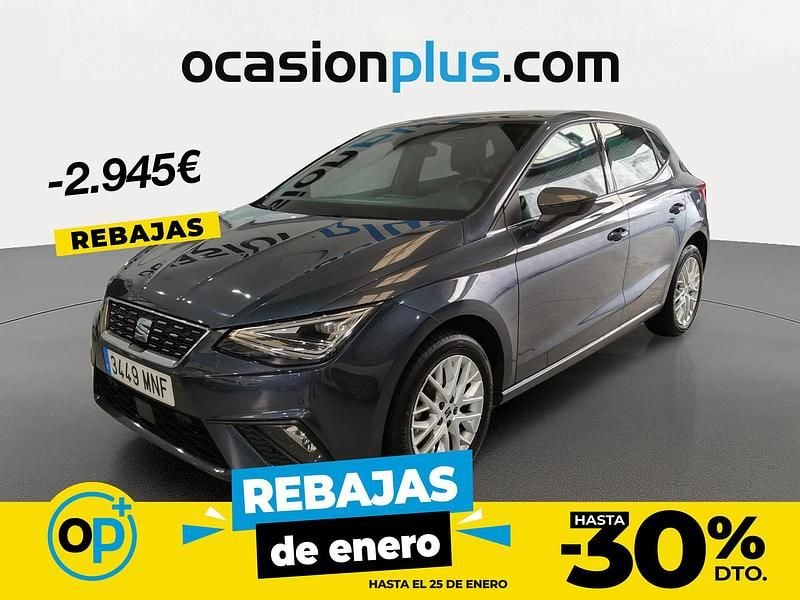 Gris Usado 2024 Seat Ibiza Berlina | 14.990 € (Buen precio) - Imagen 1/4