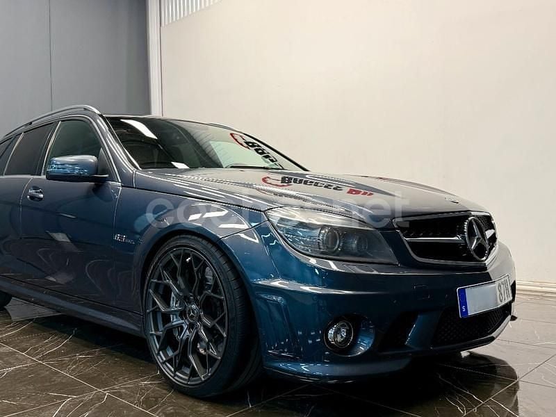 Gris / plata Usado 2009 Mercedes C63 AMG AMG Familiar | 25.900 € - Imagen 1/4