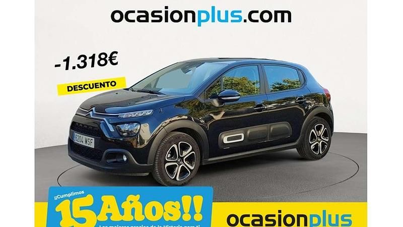 Negro Usado 2024 Citroën C3 Utilitario | 12.522 € (Buen precio) - Imagen 1/4