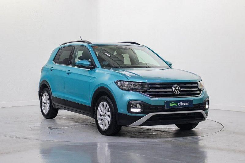 Usado VW T-Cross Advance 110 CV (80 kW) 2021 Azul SUV