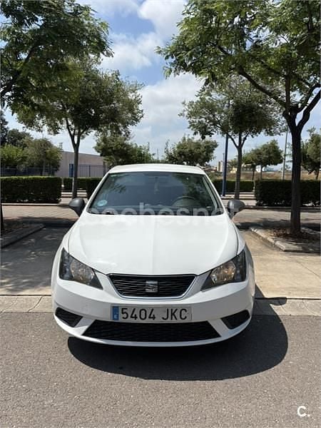 Blanco Usado 2015 Seat Ibiza Reference Berlina | 8000 € (Precio justo) - Imagen 1/4