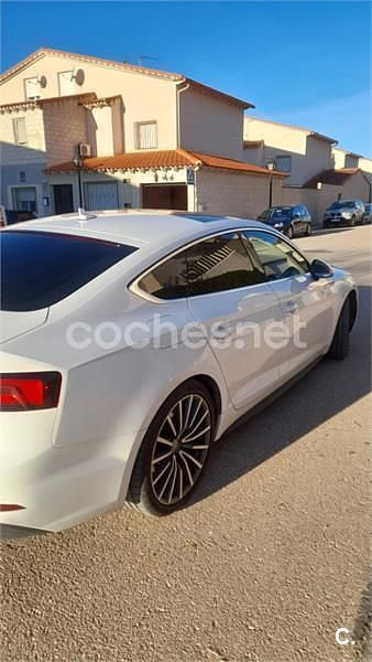 Usado Audi A5 Sportback 218 CV (160 kW) 2018 Blanco Utilitario