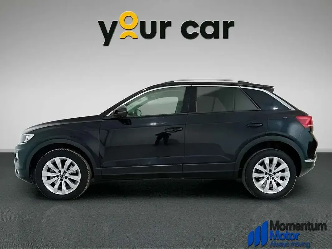 Usado VW T-Roc Advance 150 CV (110 kW) 2021 Negro SUV