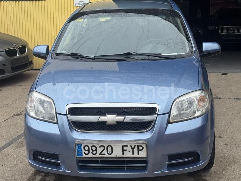 Azul Usado 2007 Chevrolet Aveo LT Berlina | 3900 € (Precio justo) - Imagen 1/4