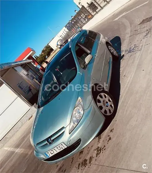 Usado Peugeot 307 90 CV (66 kW) 2003 Verde Familiar