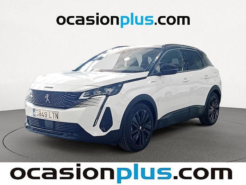Blanco Usado 2021 Peugeot 3008 GT SUV | 19.719 € (Precio justo) - Imagen 1/4