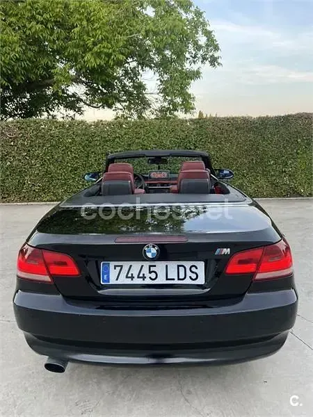 Usado BMW 320 Cabriolet 177 CV (130 kW) 2009 Negro Descapotable