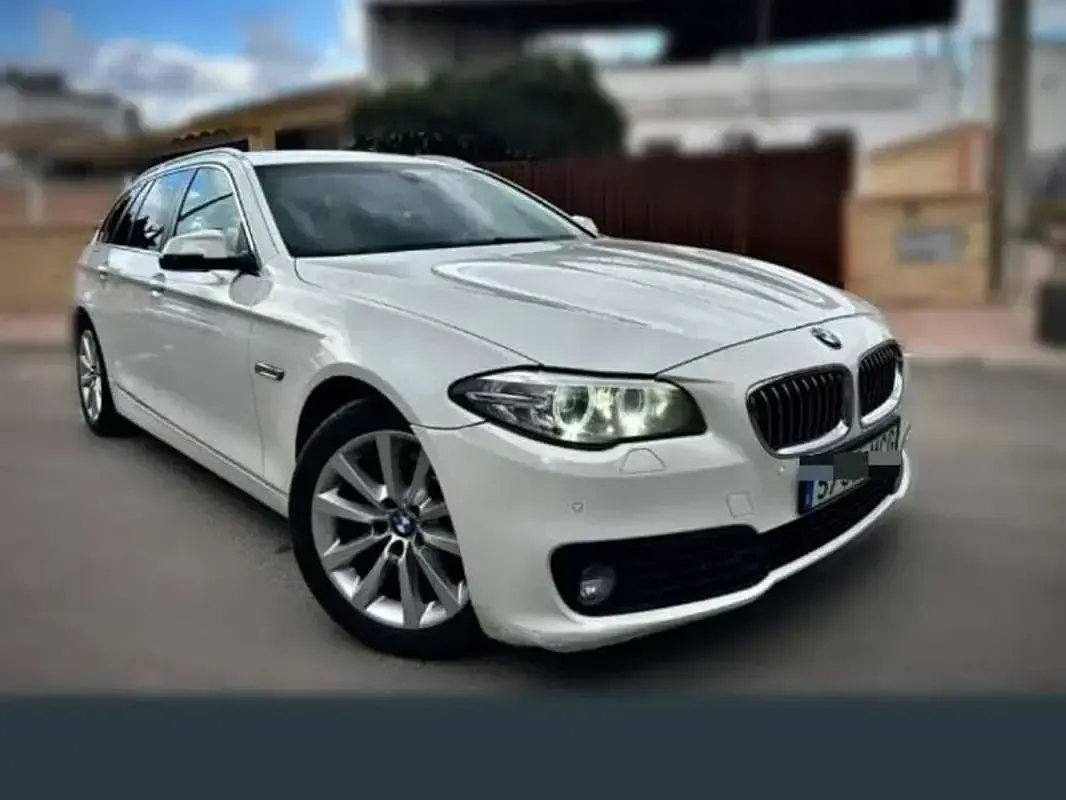 Usado BMW 520 190 CV (139 kW) 2015 Blanco Familiar