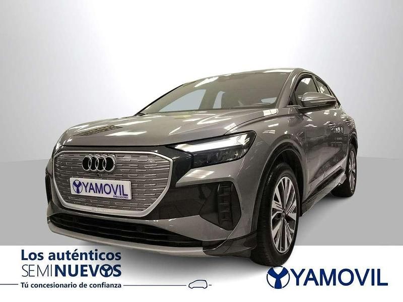 Gris Usado 2023 Audi Q4 Sportback e-tron S-Line SUV | 36.950 € (Buen precio) - Imagen 1/4