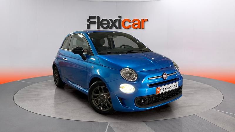 Usado Fiat 500 71 CV (52 kW) 2021 Azul Berlina