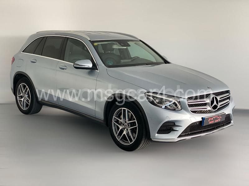 Gris / plata Usado 2018 Mercedes GLC220 SUV | 25.990 € (Buen precio) - Imagen 1/4