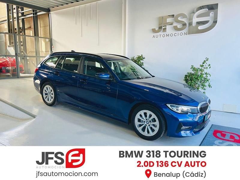 Azul Usado 2020 BMW 318 Familiar | 21.900 € (Un poco caro) - Imagen 1/4