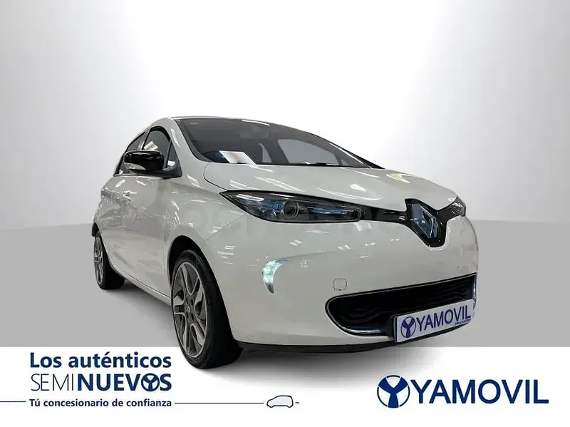 Begagnad Renault Zoe Intens 64 kW (88 HK) 2014 Vit Halvkombi
