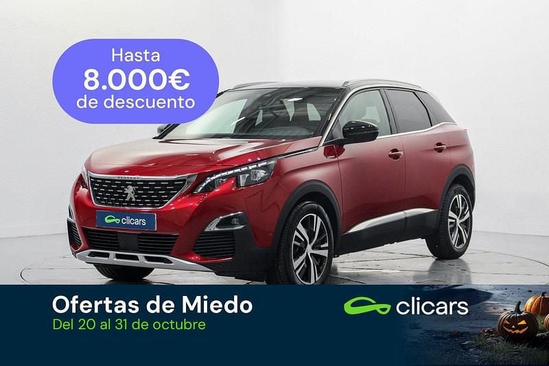 Rojo Usado 2020 Peugeot 3008 GT-line SUV | 16.990 € (Precio justo) - Imagen 1/4