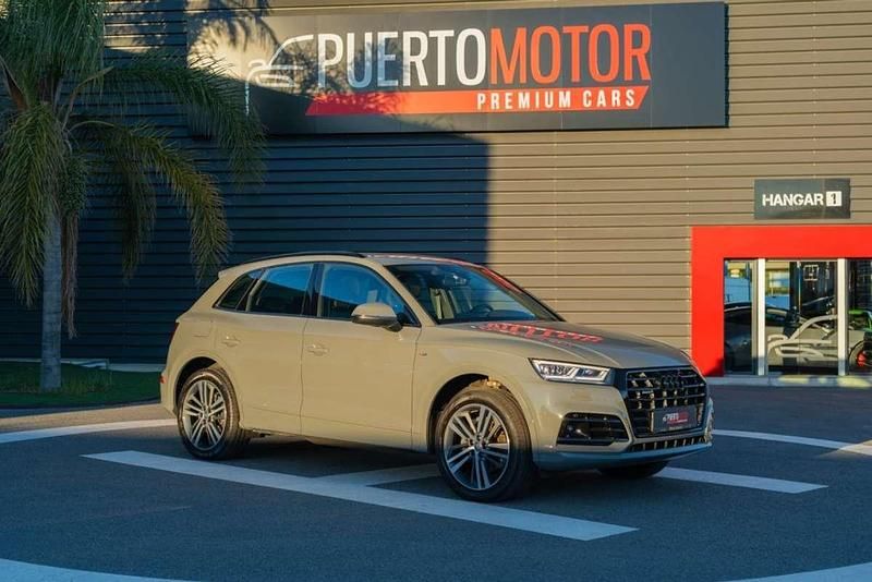 Usado Audi Q5 S-Line 190 CV (139 kW) 2019 Gris / plata SUV