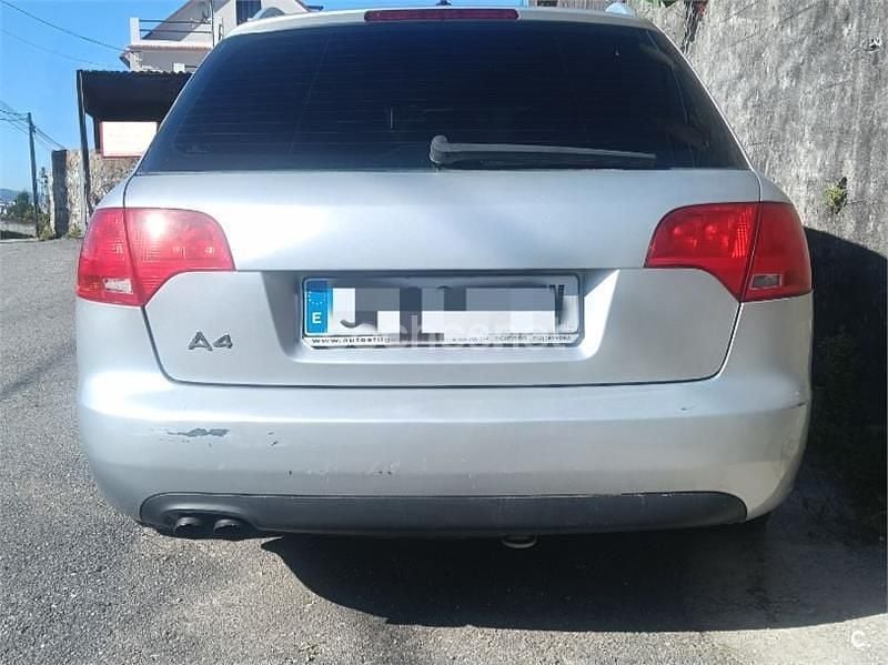 Usado Audi A4 140 CV (102 kW) 2007 Gris / plata Familiar