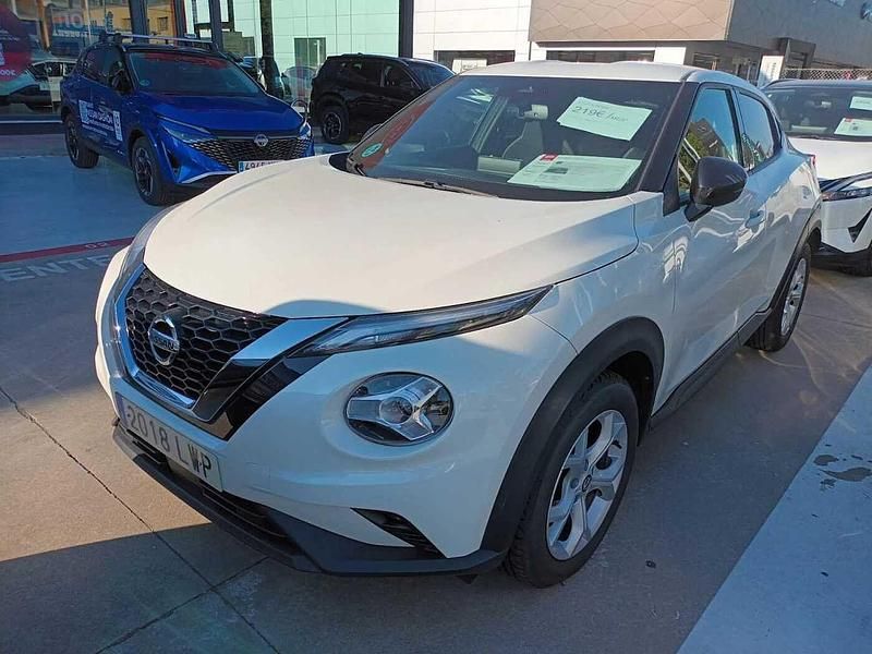 Lunar white metalizado Usado 2022 Nissan Juke N-Connecta SUV | 16.990 € (Precio justo) - Imagen 1/4