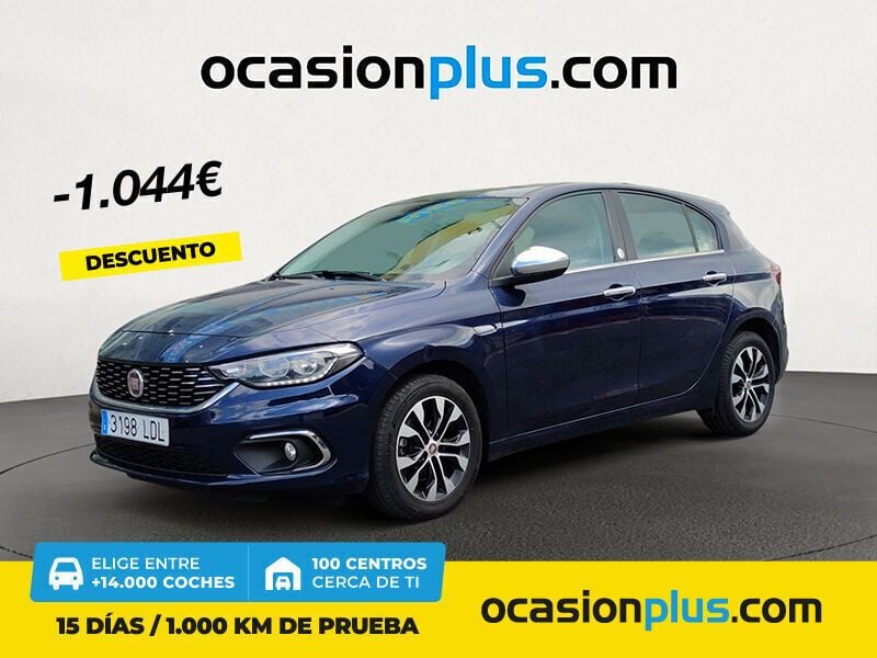 Azul Usado 2019 Fiat Tipo Mirror Berlina | 11.490 € (Precio justo) - Imagen 1/4