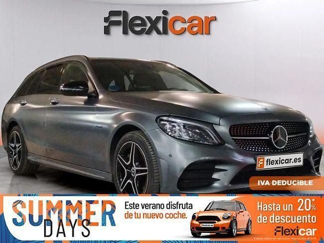 Gris Usado 2020 Mercedes C300e Familiar | 28.490 € (Precio justo) - Imagen 1/4