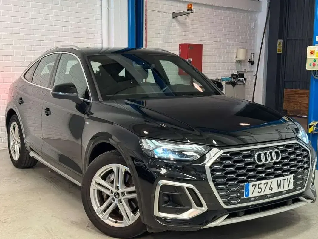 Usado Audi Q5 S-Line 163 CV (119 kW) 2024 Negro SUV