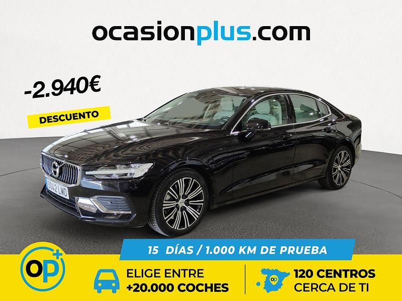 Negro Usado 2020 Volvo S60 Inscription Berlina | 32.350 € (Buen precio) - Imagen 1/4