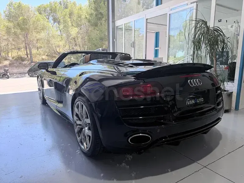 Usado Audi R8 Spyder Exclusive 525 CV (386 kW) 2012 Azul Descapotable