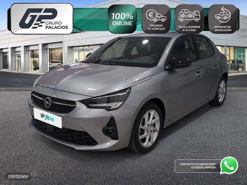 Gris / plata Usado 2020 Opel Corsa GS Line Berlina | 14.295 € (Precio justo) - Imagen 1/4