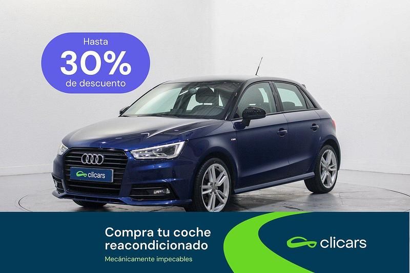Usado Audi A1 Sportback Attraction 116 CV (85 kW) 2018 Azul Utilitario