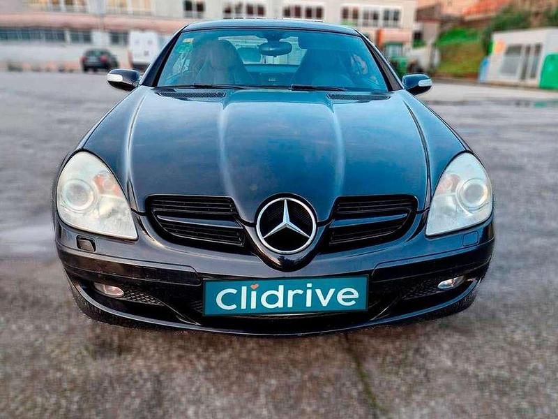 Usado Mercedes SLK200 184 CV (135 kW) 2008 Negro Descapotable