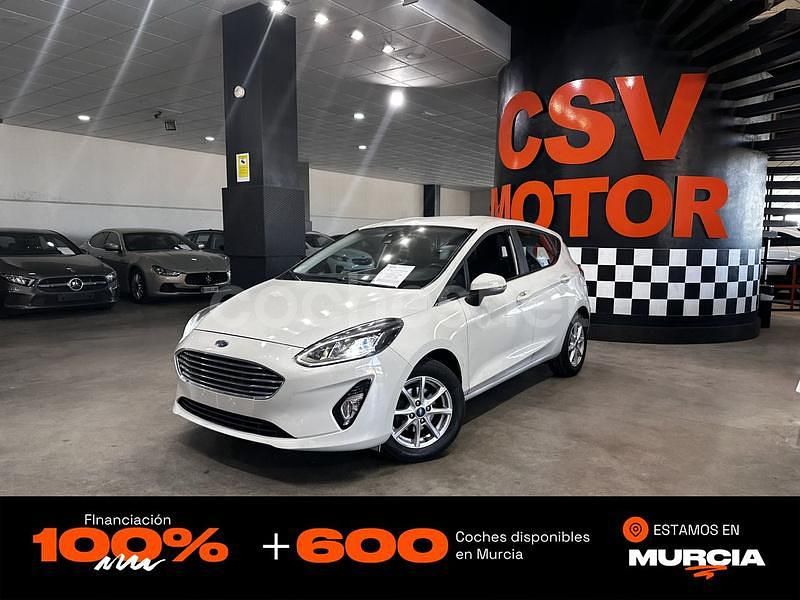 Blanco Usado 2021 Ford Fiesta ST-Line Utilitario | 9850 € (Buen precio) - Imagen 1/4
