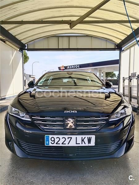 Usado Peugeot 508 SW Allure 130 CV (95 kW) 2020 Negro Familiar