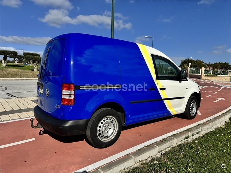 Usado VW Caddy Pro 102 CV (75 kW) 2014 Blanco Monovolumen