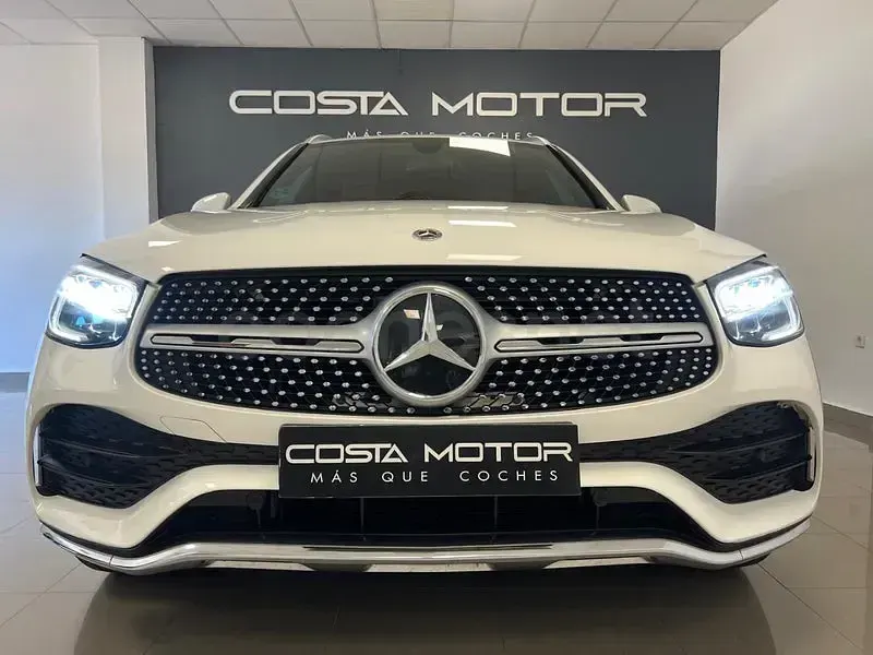 Usado Mercedes GLC200 163 CV (119 kW) 2021 Blanco SUV