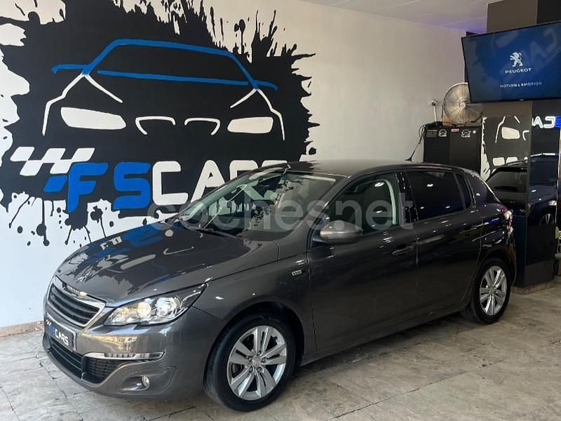 Gris / plata Usado 2016 Peugeot 308 Active Berlina | 6890 € (Buen precio) - Imagen 1/4