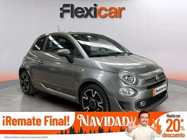 Usado Fiat 500 Lounge 69 CV (50 kW) 2018 Gris Utilitario