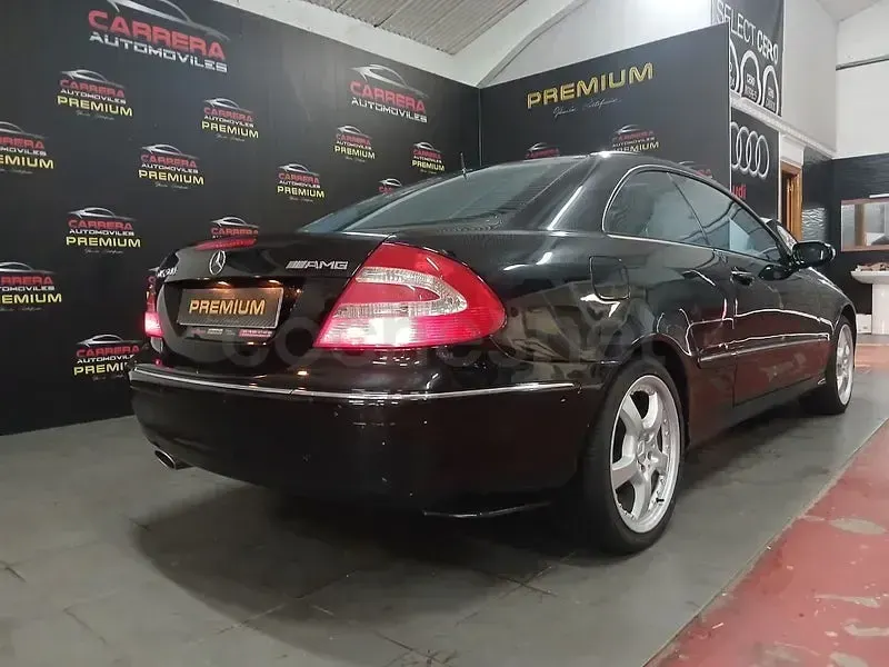 Usado Mercedes CLK500 Avantgarde 306 CV (225 kW) 2002 Negro Coupe