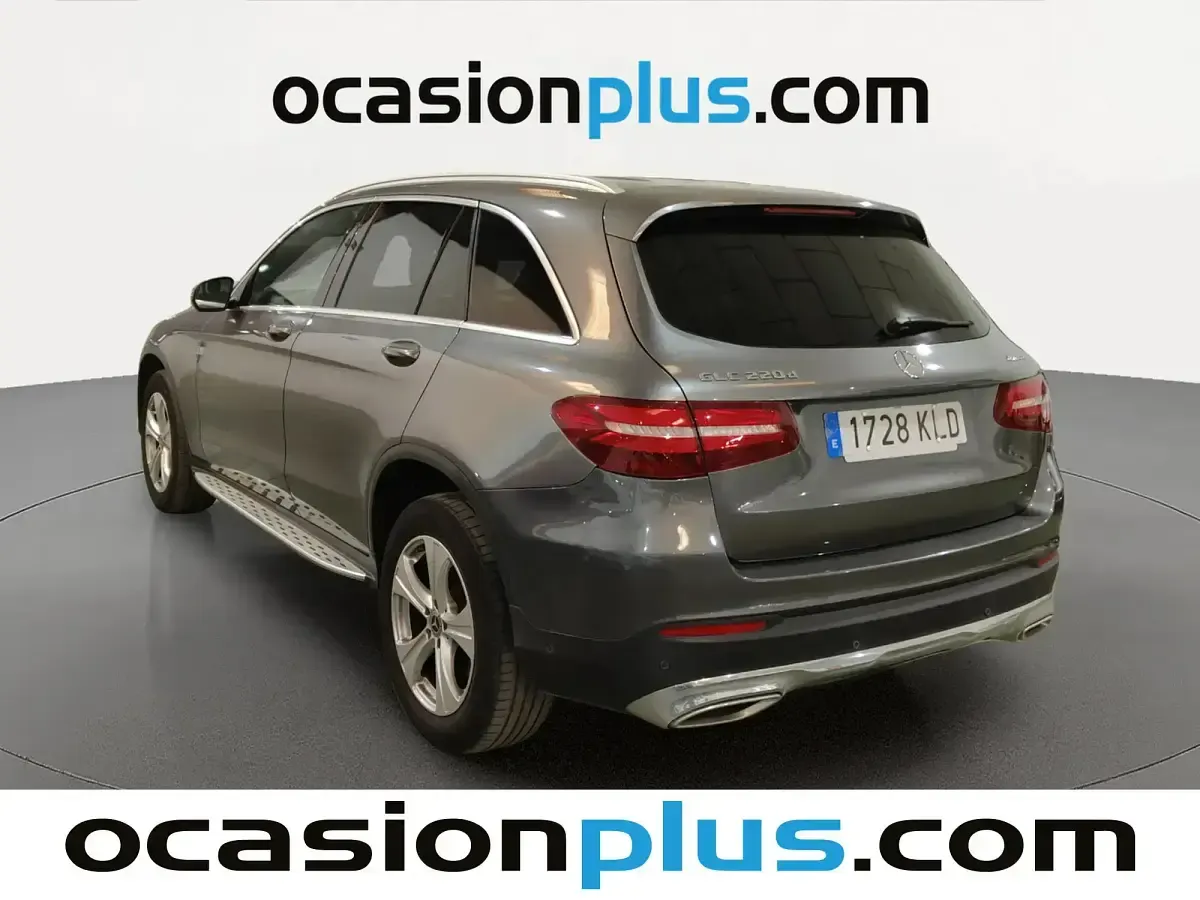 Usado Mercedes GLC220 170 CV (125 kW) 2017 Gris SUV