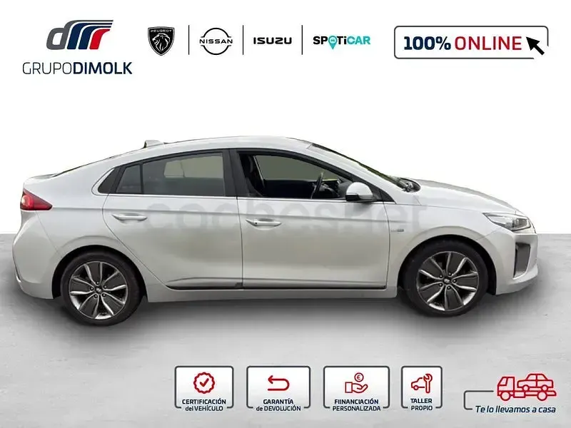 Usado Hyundai Ioniq 141 CV (103 kW) 2017 Gris / plata Utilitario