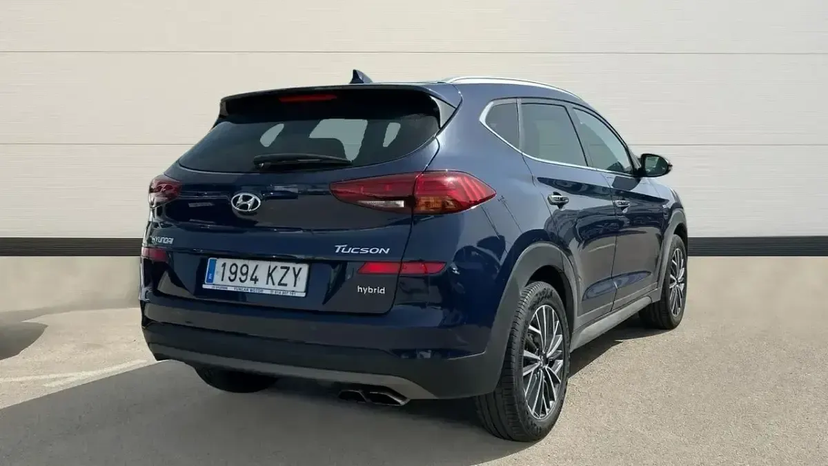 Usado Hyundai Tucson 117 CV (86 kW) 2019 Azul SUV