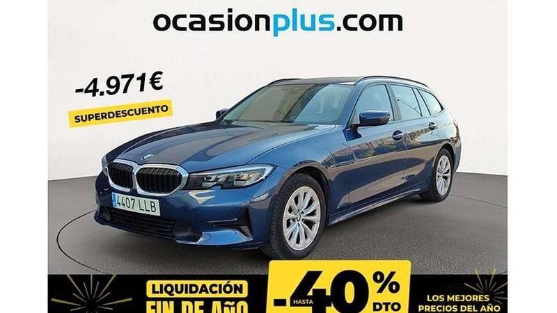 Azul Usado 2020 BMW 320 Familiar | 22.719 € (Super precio) - Imagen 1/3
