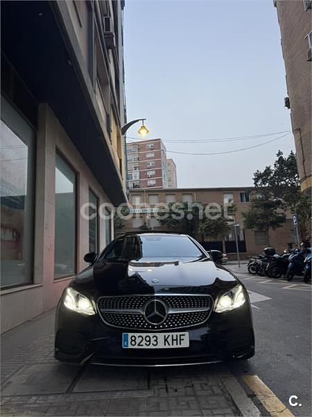 Usado Mercedes E220 194 CV (142 kW) 2018 Negro Coupe