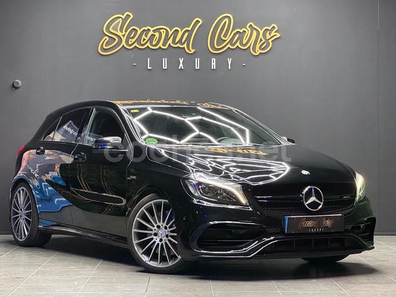 Negro Usado 2015 Mercedes A45 AMG AMG Berlina | 24.390 € (Precio justo) - Imagen 1/4